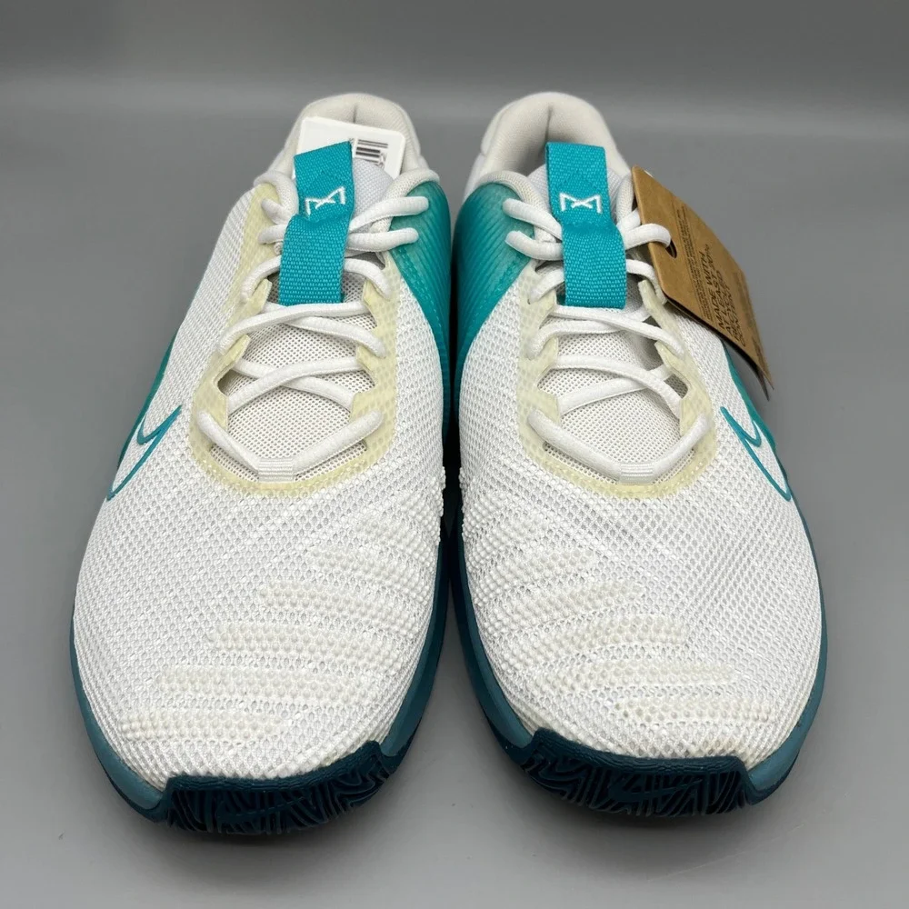 Nike Metcon 9 Mens 10 Training Shoes White Dusty Cactus DZ2617-105 Gym Workout